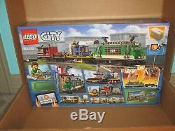 LEGO City Cargo Train 60198 Remote Control Train Building Set with Tracks