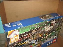 LEGO City Cargo Train 60198 Remote Control Train Building Set with Tracks