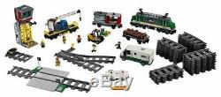 LEGO City Cargo Train 60198 Remote Control Train Building Set with Tracks NIB