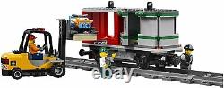 LEGO City Cargo Train 60198 Remote Control Train Set with Track 1266 Piece