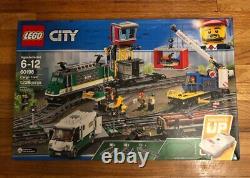 LEGO City Cargo Train Exclusive 60198 Remote Control Train Building Set withtracks