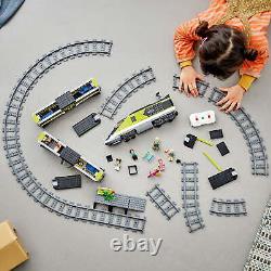 LEGO City Express Passenger Train 60337 Remote Controlled Toy 2 Coaches 24 Track