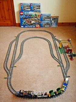 LEGO City Remote Control Cargo Train set (60052) + extra points and track