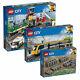 Lego City Train Combo Pack Inc Passenger & Cargo Trains With Extra Track Pieces