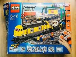 LEGO Lego City Cargo Train Tracks 7939 95% complete come in original box