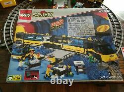 LEGO SYSTEM 9V Train # 4459 Cargo Railway Extra track & Trees