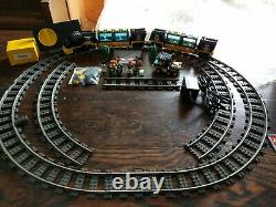 LEGO SYSTEM 9V Train # 4459 Cargo Railway Extra track & Trees