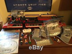 LEGO TRAIN LOT 7745 71044 60238 60197 7499 Disney Passenger WITH TRACK LAYOUT