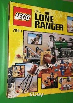 LEGO The Lone Ranger Constitution Train Chase 79111 Tracks Tonto New Sealed