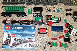 LEGO Train LOT Santa Fe Super Chief 10020 10254 60051 10015 10014 +TONS OF TRACK