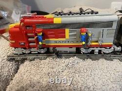 LEGO Train Set featuring Santa Fe Super Chief 10020, 10025, 10015, Tracks + Set