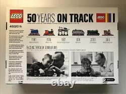 LEGO Trains 4002016 50 Years On Track Brand New Sealed Box Special Edition Staff