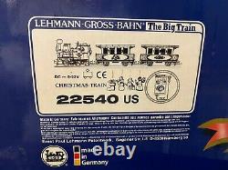 LGB 22540 Christmas Train Starter Set Lehmann 1992 G Scale Extra Track As Is