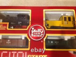 LGB 72255 Digital Start Train Set with 2 Locomotives Tenders Track & Transformer