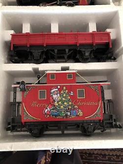 LGB 72555 Christmas Freight Set, Excellent Condition, G Scale, Rare