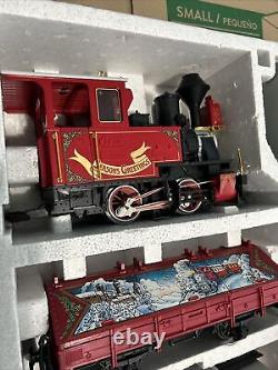 LGB 72555 Christmas Steam Engine Train Set G Gauge Train Set NO TRACKS