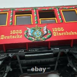 LGB Christmas 150 Anniversary Jahre Deutsche Gisenbahn Nurnberg Train Set Track
