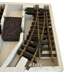 LGB Lehmann 20901 The Big Train Siding Track Set Curved Straight In Box Railroad