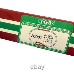 LGB Lehmann 20901 The Big Train Siding Track Set Curved Straight In Box Railroad