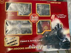 @ LGB Santa Fe Freight Train Starter Set 72423 G Scale Complete with Box- Used