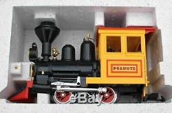 LGB Toy Train 92786 PEANUTS Starter Set 0-4-0 Loco, Gondola, Caboose NEW IN BOX