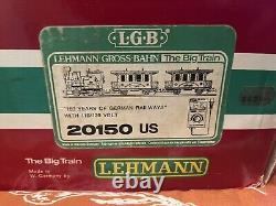 LGB starter set 20150 Christmas Train, with track and transformer