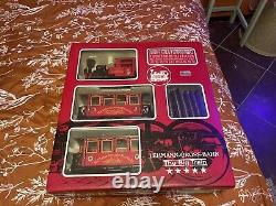 LGB starter set 20150 Christmas Train, with track and transformer