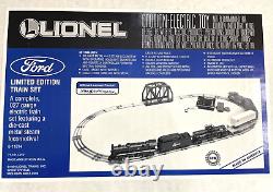 LIONEL 6-11814 Ltd Edition Ford Train Set-O gauge-Complete- New- Tested Good