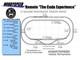 Lionel Fastrack Remote Cuda Experience Track Pack 5' X 9' O Gauge Train Layout