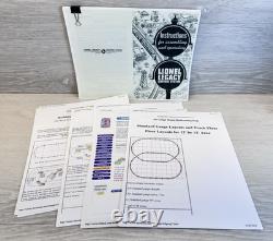 LIONEL New York Central Flyer Electric Train Set 6-31940 Smoke, Whistle, Track