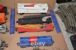 LIONEL O-Gage LV Diesel Switcher 027 Train Set Cars Track Switches Lot