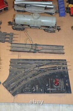 LIONEL O-Gage LV Diesel Switcher 027 Train Set Cars Track Switches Lot