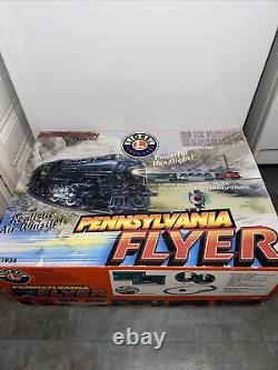 LIONEL O SCALE 6-31936 PENNSYLVANIA FLYER TRAIN SET Tested And Train Still Works
