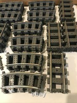 LOT OF 75 Lego 9v 2865 2867 2861 Train tracks in great condition Tested
