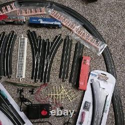 Large HO Scale Train Set LOT With 8 Switches