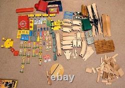 Large Wooden Thomas The Tank Engine Train Track Set Lot
