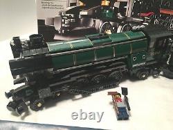 Lego 10194 Emerald Night Train+POWER FUNCTIONS+Box Instruct Track Decals Xtras