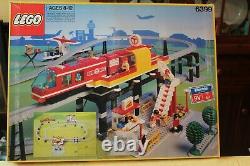 Lego 6399 Airport Shuttle Monorail Train PLUS LEGO ACCESSORY TRACK 6921