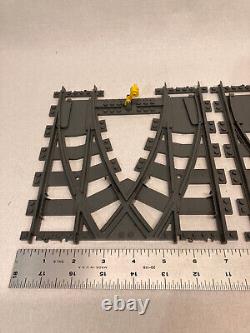 Lego 7996 Double Crossover Track RC Train Railway Switch 60238