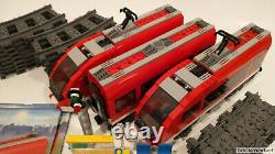 Lego City 7938 Passenger Train 9V Power Funct withTracks All Pieces Most Stickers
