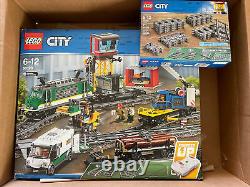 Lego City Cargo Train (60198) With Track 60205