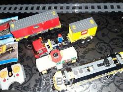 Lego City Train Set 3677 Remote Control Engine, Carriages, & Track