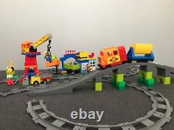 Lego Duplo 10508 Deluxe Train Set 100% Complete Motorized Engine Tracks