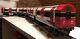 Lego London Underground Tube Train 4 Carriages Compatible With 12v & 9v Track