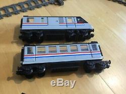 Lego Train 9v 4558 metroliner train set, with track and power supply used