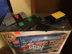 Lego Train Lot 7898 10219 10173 10194 60020 7988 Used Nib With Track Layout