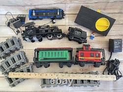 Lego Train Set Lot vintage HC 514 317 Bricks Tracks Locomotive