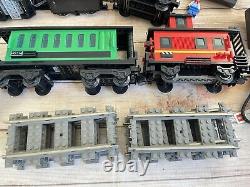 Lego Train Set Lot vintage HC 514 317 Bricks Tracks Locomotive