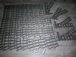 Lego Train Track 9V Switching 2 LEFT & 2 RIGHT 36 Curve & 12 Straight Track