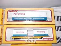Life Like Armstrong World Industries Ho Train Set